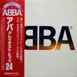 [LP×2.Pop]ABBA[ABBA's Greatest Hits 24]JPN record Dancing Queen.Mamma Mia.That's Me.S.O.S.Waterloo other compilation!