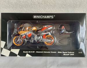 ミニチャンプス 1/12 レプソルホンダ RC212V ダニペドロサ 2009年型 未開封品 モトGP MINICHAMPS REPSOL HONDA PEDROSA