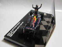 即決 PMA ミニチャンプス 777台限定 1/43 レッドブル RB6 2010年ブラジルGP優勝 №5 セバスチャン・ベッテル アンテナ追加_画像4