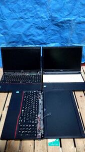 富士通LIFEBOOK　A573/G A574/HX A577/RX 3台マトメデ（管M-KT7）ノートPC パソコン ライフブック FUJITSU