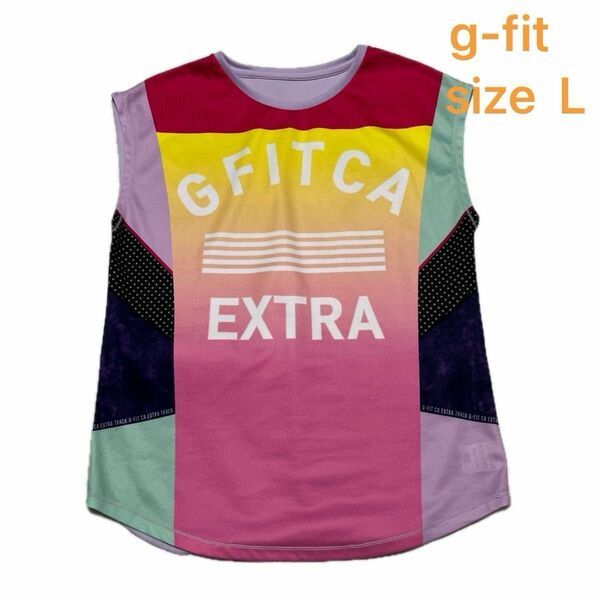 Lサイズ　g-fit Tシャツ　☆フィットネス