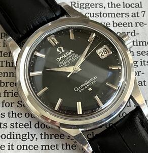 OMEGA Constellation オメガ コンステレーション Black Dial ブラックダイヤル Cal.504クロノメーター 黒文字盤 自動巻き