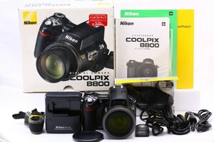 【超美品】Nikon ニコン COOLPIX 8800 VR 8.-89mm F2.8-5.2 コンパクトデジタルカメラ希少元箱付き #11970