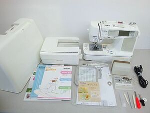 ブラザー☆コンピューターミシン☆EMV41☆CR1000☆刺しゅう機付☆中古