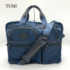 【希超少☆廃盤】TUMI トゥミ SHIPS別注 ビジネスバッグ 2way 濃紺