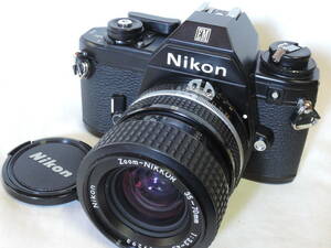 難有 ニコン／Nikon EM (7624705)＋Zoom NIKKOR 35-70mm f3.3-4.5 (Ai-s)　レンズキャップ付