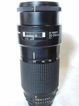 ニコン／Nikon AF NIKKOR 70-210mm f4S (マクロ付/205196) 前後キャップ付_画像2