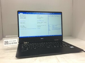 ジャンク/ NEC PC-VRA10HGG9QE3 Intel Core m3-7Y30 メモリ4.1GB SSD128.03GB 【G18705】