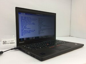 ジャンク/ LENOVO 20CLA1U2JP ThinkPad X250 Intel Core i3-5010U メモリ8.19GB HDD500.1GB 【G19664】