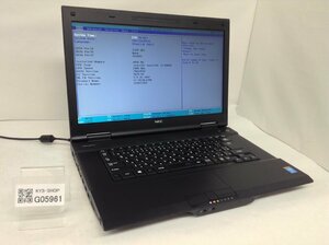 R ジャンク/ NEC PC-VK24LXZDH Intel Core i3-4000M メモリ4.1GB HDD320.07GB 【G05961】