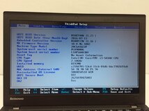 ジャンク/ LENOVO 20CLA1U2JP ThinkPad X250 Intel Core i3-5010U メモリ8.19GB HDD500.1GB 【G19693】_画像5