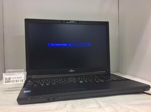 ジャンク/ FUJITSU FMVA1600W LIFEBOOK A576/P Intel Celeron 3855U メモリ4.1GB HDD500.1GB 【G19118】