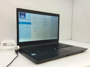 ジャンク/ TOSHIBA dynabook R73/F PR73FBJ44RCAD81 Intel Core i5-6300U メモリ8.19GB SSD256.06GB 【G19049】