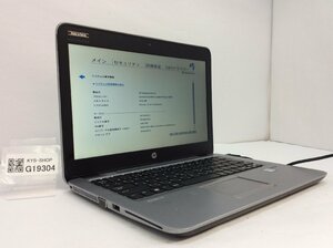 ジャンク/ HP HP EliteBook 820 G3 Intel Core i5-6200U メモリ8.19GB SSD256.06GB 【G19304】