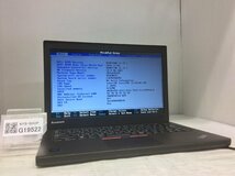 ジャンク/ LENOVO 20CLA1U2JP ThinkPad X250 Intel Core i3-5010U メモリ8.19GB HDD500.1GB 【G19522】_画像1