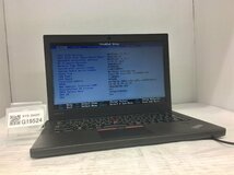 ジャンク/ LENOVO 20K60012JP ThinkPad X270 W10DG Intel Core i3-6006U メモリ4.1GB HDD500.1GB 【G19524】_画像1