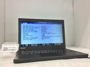 ジャンク/ LENOVO 20AMS37U1C ThinkPad X240 Intel Core i5-4300U メモリ4.1GB ストレージ無し 【G19521】