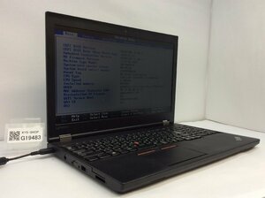 ジャンク/ LENOVO 20J9A0SUJP ThinkPad L570 Intel Core i3-7100U メモリ8.19GB NVME256.06GB 【G19483】