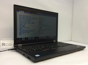 ジャンク/ LENOVO 20J9A0SUJP ThinkPad L570 Intel Core i3-7100U メモリ8.19GB NVME256.06GB 【G19480】