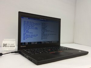 ジャンク/ LENOVO 20CLA1U2JP ThinkPad X250 Intel Core i3-5010U メモリ8.19GB HDD500.1GB 【G19559】