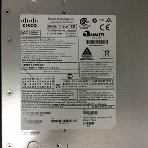 初期化済み CISCO CISCO1921/K9 Cisco1900シリーズ サービス統合型ルーター 搭載OS Version 15.4(3)M6の画像6
