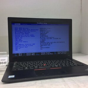 ジャンク/ LENOVO 20KES2E600 ThinkPad X280 Intel Core i3-8130U メモリ4.1GB SSD256.06GB 【G19646】の画像1