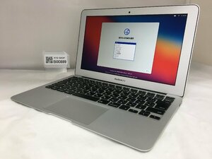 △1円スタート/Apple MacBook Air 11-inch Mid 2013 A1465 EMC2631/Core i5 1.3GHz/256GB/4GB/11.6インチ/Mac OS Big Sur/AC欠品