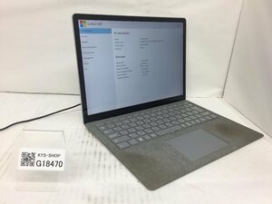 ジャンク/1円/Microsoft Surface Laptop2 Model 1769/Core i5 8350U 1.70GHz/128GB/8GB/13.5インチ/OS無し/高速SSD/第8世代/AC欠品