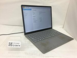 ジャンク/1円/Microsoft Surface Laptop2 Model 1769/Core i5 8350U 1.70GHz/128GB/8GB/13.5インチ/OS無し/高速SSD/第8世代/AC欠品