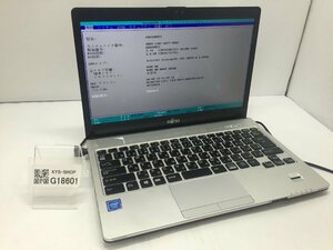 ジャンク/ FUJITSU FMVS08003 LIFEBOOK S937/R Intel Celeron 3965U メモリ4.1GB SSD128.03GB 【G18601】