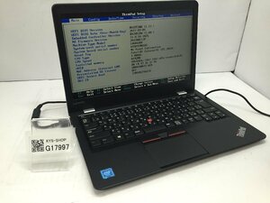 LENOVO 20J2A0C1JP ThinkPad 13 2nd Gen Intel Celeron 3865U メモリ8.19GB SSD128.03GB OS無し　ACアダプター欠品【G17997】