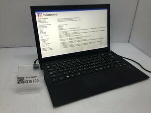 ジャンク/ VAIO VJP132 Intel Core i3-5005U メモリ4.1GB SSD128.03GB 【G18739】