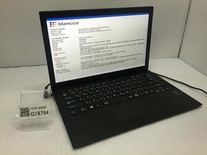 ジャンク/ VAIO VJP132 Intel Core i3-5005U メモリ4.1GB SSD128.03GB 【G18754】