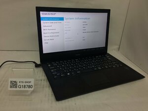 ジャンク/ VAIO VJP132 Intel Core i3-5005U メモリ4.1GB SSD128.03GB 【G18780】