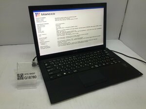 ジャンク/ VAIO VJP132 Intel Core i3-5005U メモリ4.1GB SSD128.03GB 【G18760】