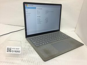 ジャンク/1円/Microsoft Surface Laptop2 Model 1769/Core i5 8350U 1.70GHz/256GB/8GB/13.5インチ/OS無し/高速SSD/第8世代/AC欠品