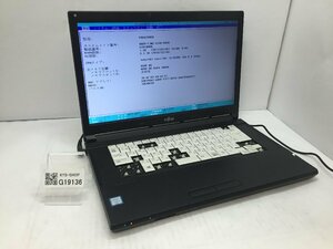 ジャンク/ FUJITSU FMVA16009 LIFEBOOK A576/P Intel Core i5-6200U メモリ4.1GB ストレージ無し 【G19136】