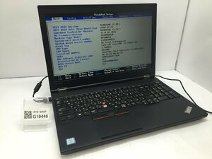 ジャンク/ LENOVO 20J9A0SUJP ThinkPad L570 Intel Core i3-7100U メモリ8.19GB NVME256.06GB 【G19446】