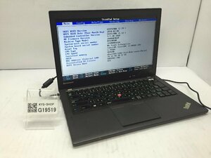 ジャンク/ LENOVO 20AKA03DJP ThinkPad X240s Intel Core i3-4010U メモリ4.1GB HDD500.1GB 【G19519】