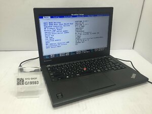 ジャンク/ LENOVO 20ALA006JP ThinkPad X240 Intel Core i5-4300U メモリ4.1GB ストレージ無し 【G19593】