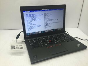 ジャンク/ LENOVO 20CLA1U2JP ThinkPad X250 Intel Core i3-5010U メモリ8.19GB HDD500.1GB 【G19595】