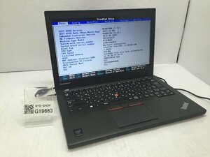 ジャンク/ LENOVO 20CLA1U2JP ThinkPad X250 Intel Core i3-5010U メモリ8.19GB HDD500.1GB 【G19663】