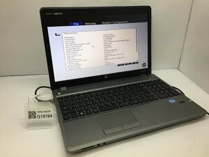 ジャンク/ HP ProBook 4540s Intel Core i3-3120M メモリ4.1GB HDD320.07GB 【G19784】