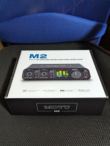 【ほぼ新品】MOTU M2 2in 2out USB-C オーディオインターフェイス 国内正規品 動作確認済み