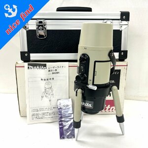 ◆マキタ makita◆レーザーライナー 墨出し器 SK201 光学測定器 工具 本体 ハードケース/箱/説明書付 動作未確認