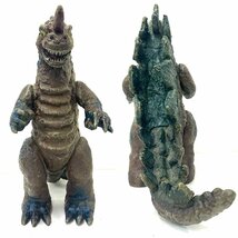 ◆キングゴジラ◆1970 オリジナル 怪獣 ソフビ フィギュア マルサン キャラクター グッズ 人形 置物 昭和レトロ ヴィンテージ_画像2