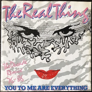 【Disco & Soul 7inch】Real Thing / You To Me Are Everything (Decade Remix)