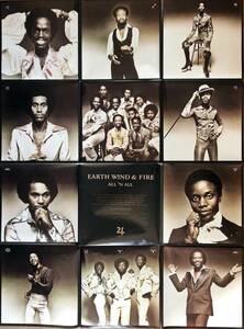 Disco & Funk LP】Earth Wind &Fire / All’N All(特大ポスター付き) 