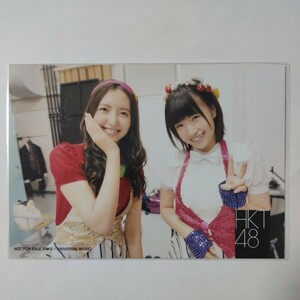 森保まどか　朝長美桜　HKT48 店舗特典　生写真