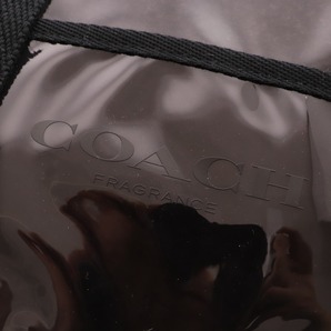 ■ コーチ ビニールバッグ ビーチバッグ クリア トートバッグ 鞄 レディース ブラックの画像6